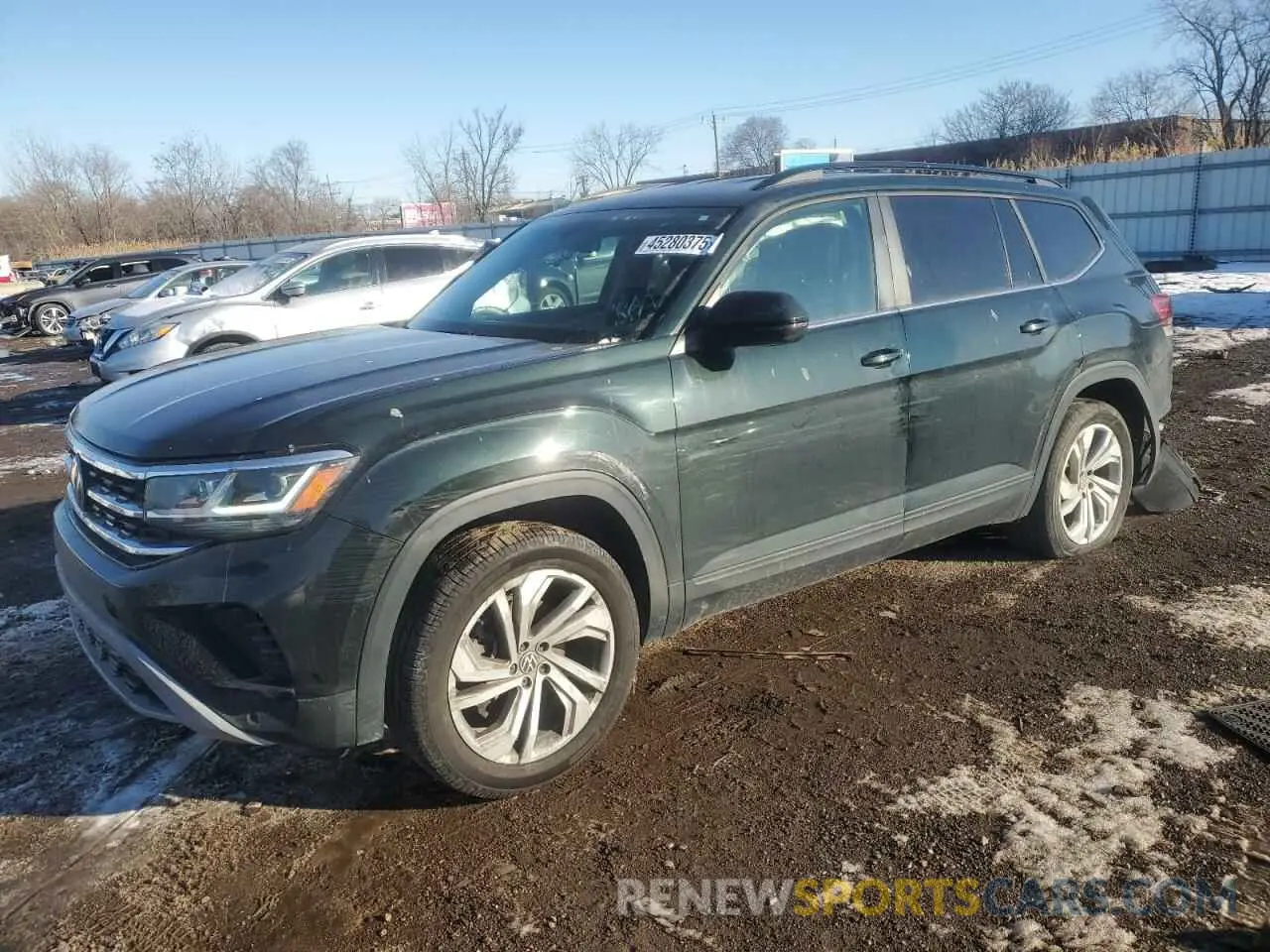 1 Photograph of a damaged car 1V2HP2CA1MC500251 VOLKSWAGEN ATLAS 2021