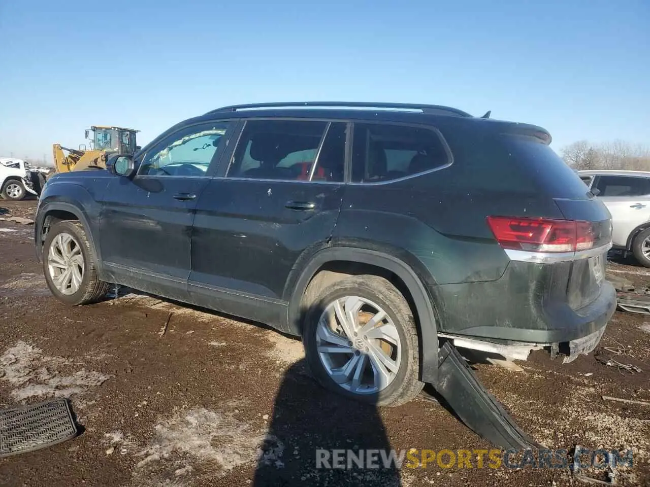 2 Photograph of a damaged car 1V2HP2CA1MC500251 VOLKSWAGEN ATLAS 2021