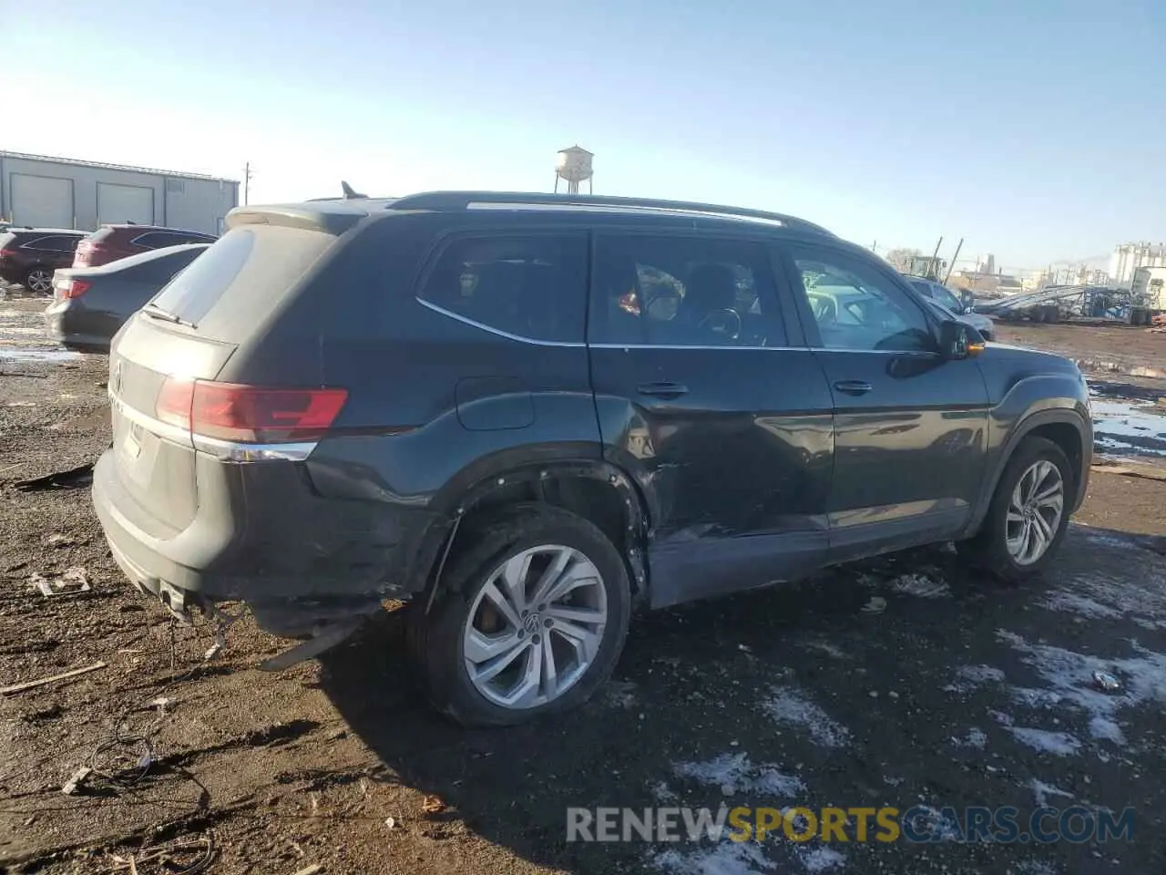 3 Photograph of a damaged car 1V2HP2CA1MC500251 VOLKSWAGEN ATLAS 2021