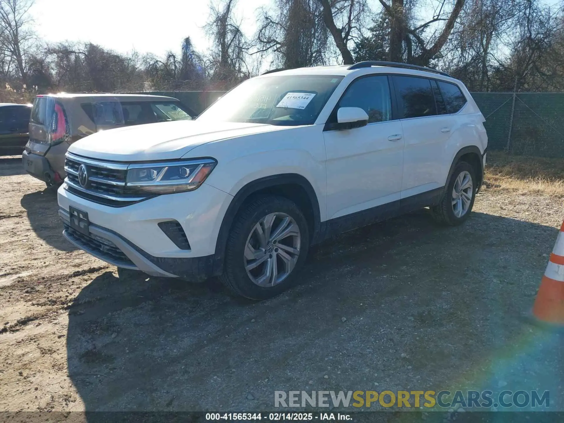 2 Photograph of a damaged car 1V2HP2CA5MC500642 VOLKSWAGEN ATLAS 2021