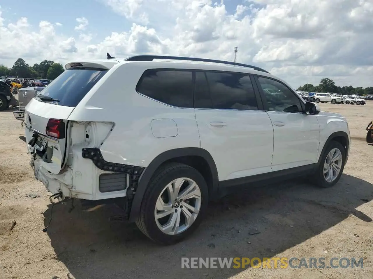 3 Photograph of a damaged car 1V2HP2CA7MC598122 VOLKSWAGEN ATLAS 2021
