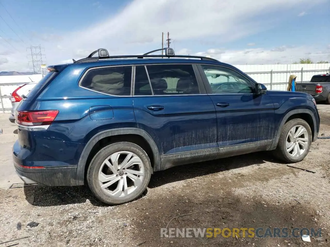 3 Photograph of a damaged car 1V2HP2CA8MC529312 VOLKSWAGEN ATLAS 2021