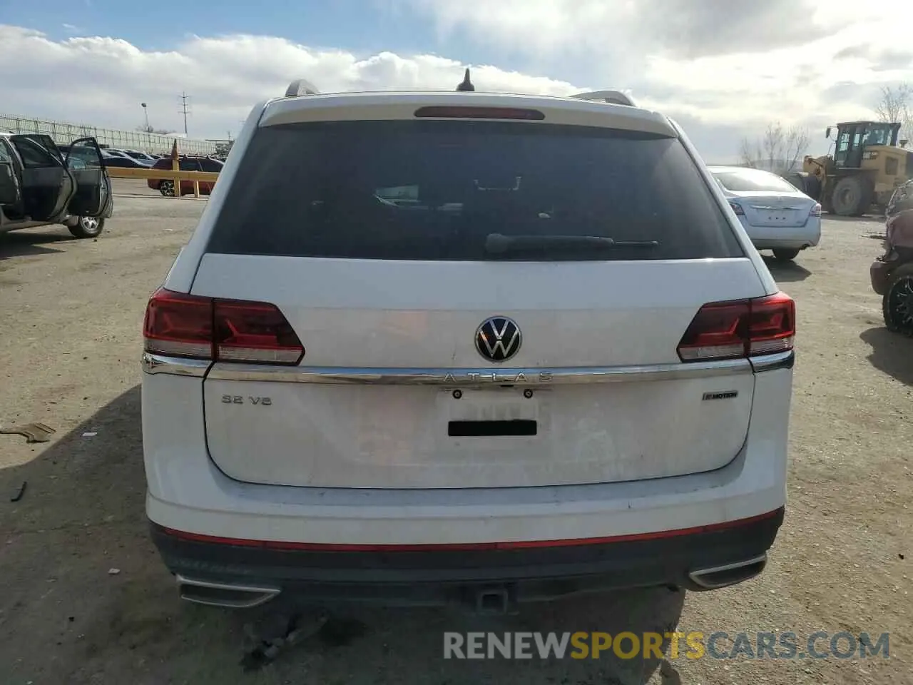 6 Photograph of a damaged car 1V2HR2CA0MC526141 VOLKSWAGEN ATLAS 2021