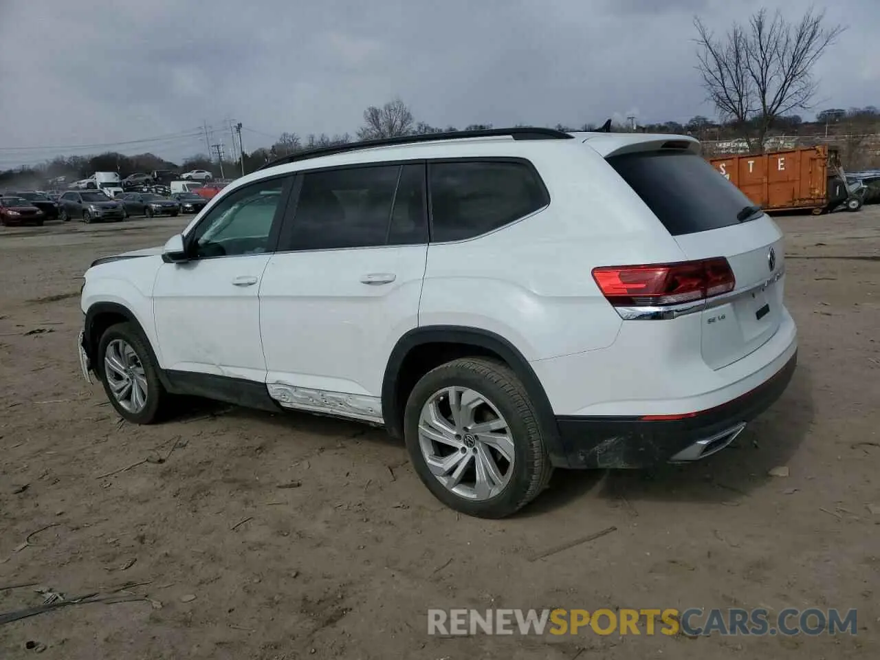 2 Photograph of a damaged car 1V2HR2CA0MC580832 VOLKSWAGEN ATLAS 2021