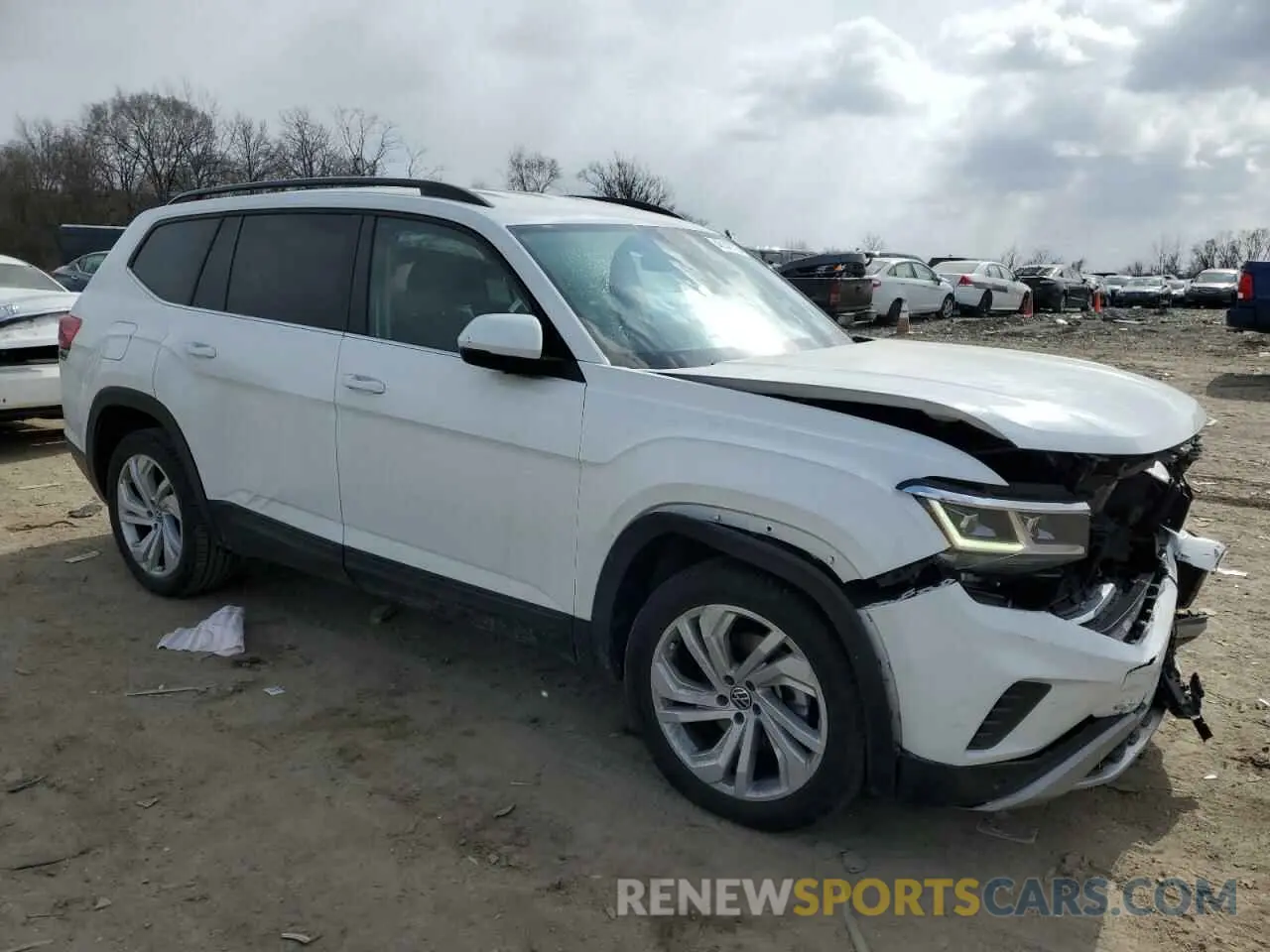4 Photograph of a damaged car 1V2HR2CA0MC580832 VOLKSWAGEN ATLAS 2021