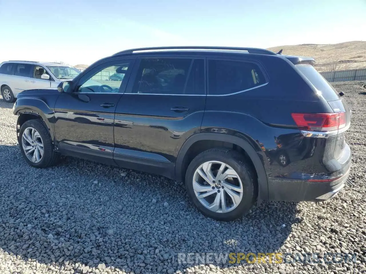 2 Photograph of a damaged car 1V2HR2CA1MC513978 VOLKSWAGEN ATLAS 2021