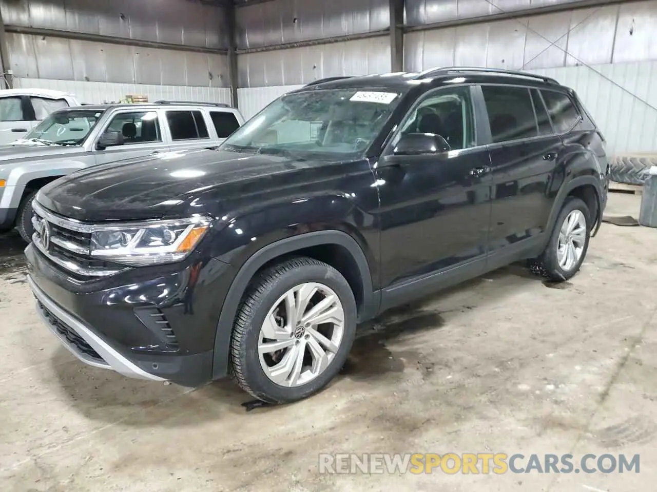 1 Photograph of a damaged car 1V2HR2CA1MC538427 VOLKSWAGEN ATLAS 2021