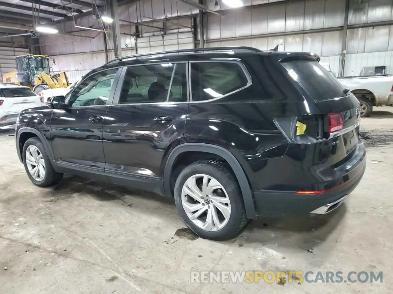 2 Photograph of a damaged car 1V2HR2CA1MC538427 VOLKSWAGEN ATLAS 2021