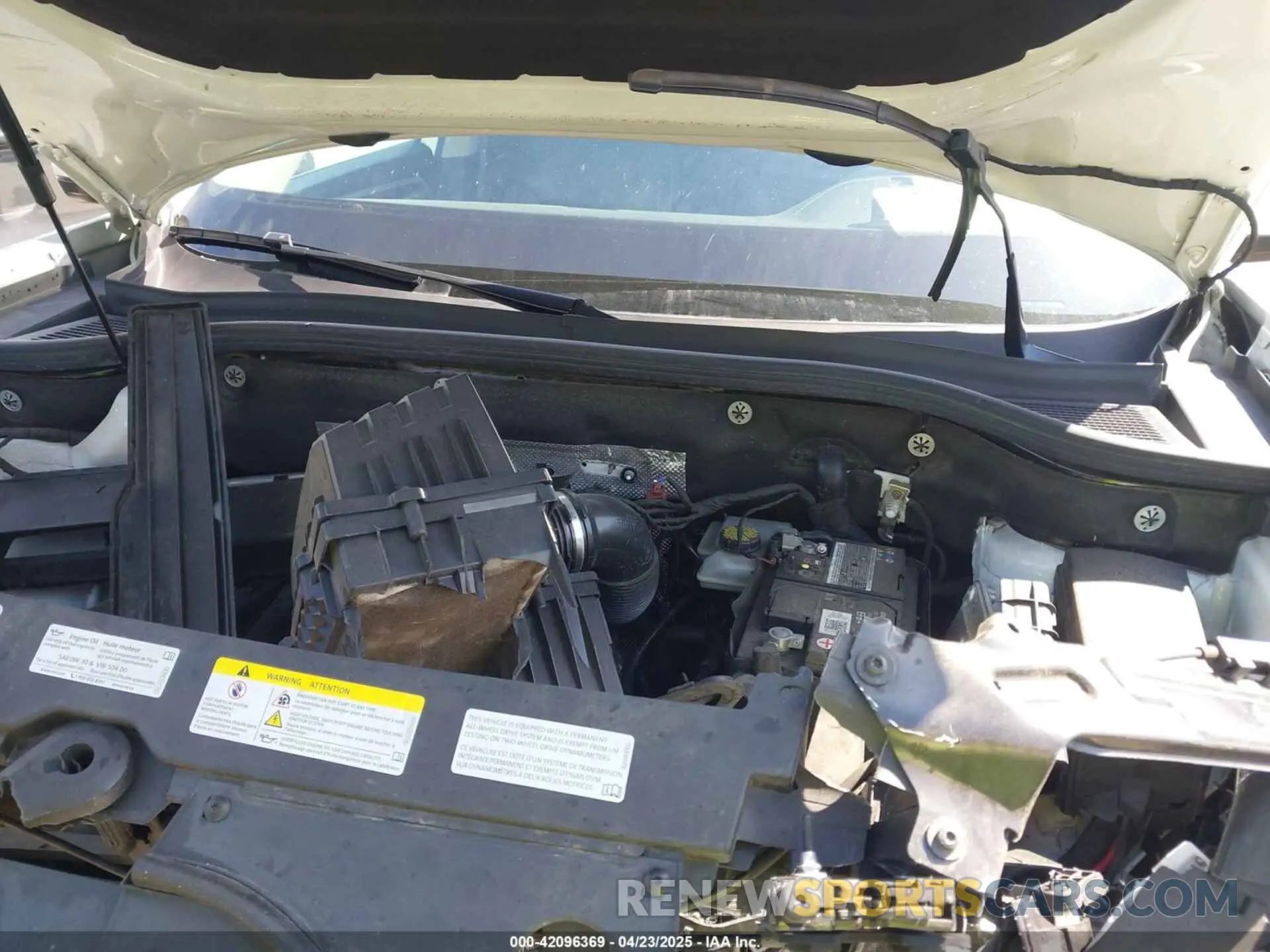 10 Photograph of a damaged car 1V2HR2CA1MC551176 VOLKSWAGEN ATLAS 2021