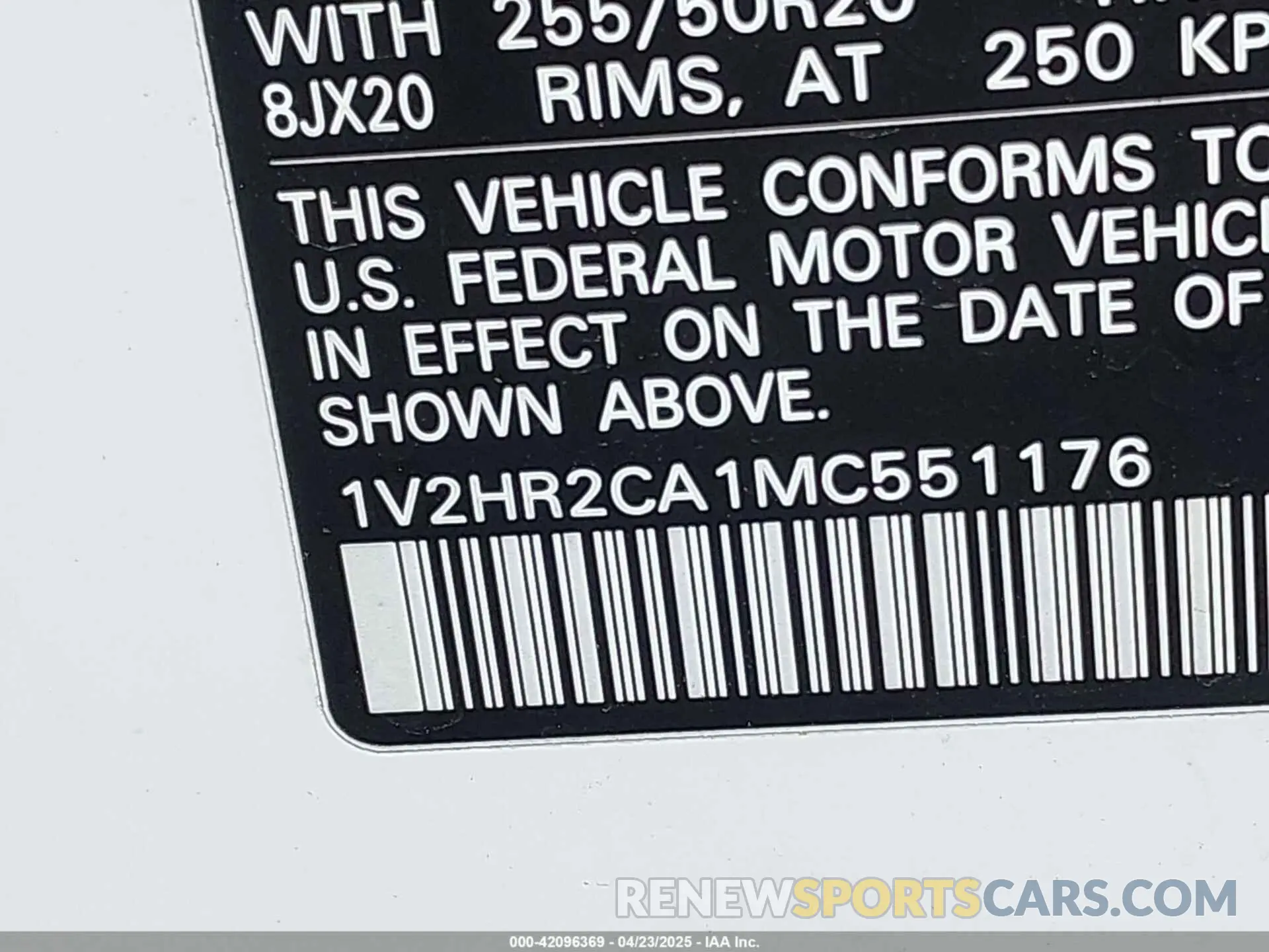 9 Photograph of a damaged car 1V2HR2CA1MC551176 VOLKSWAGEN ATLAS 2021