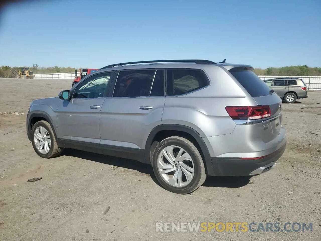 2 Photograph of a damaged car 1V2HR2CA1MC607827 VOLKSWAGEN ATLAS 2021