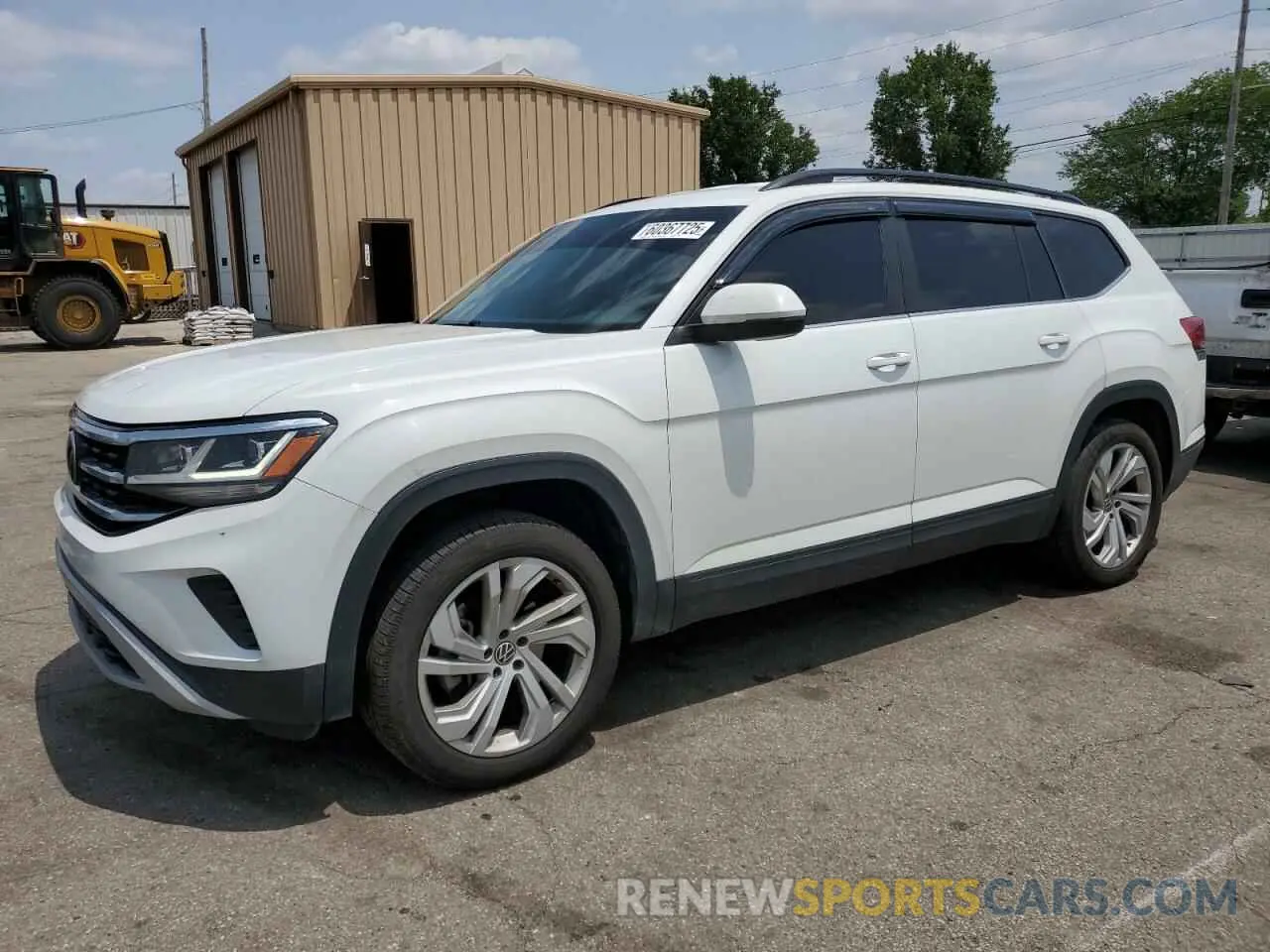 1 Photograph of a damaged car 1V2HR2CA2MC539957 VOLKSWAGEN ATLAS 2021