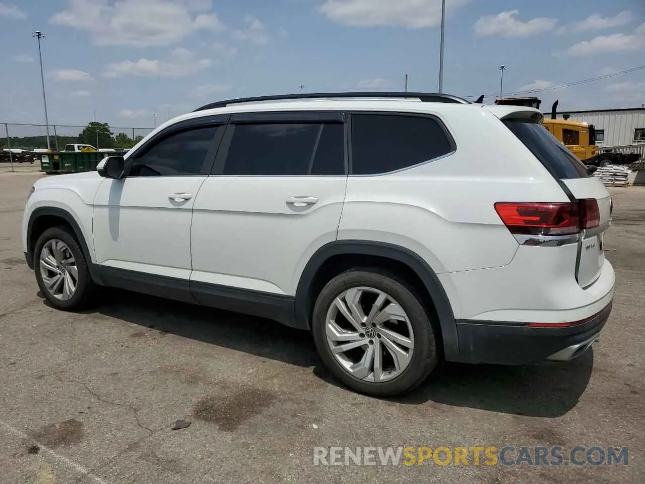 2 Photograph of a damaged car 1V2HR2CA2MC539957 VOLKSWAGEN ATLAS 2021