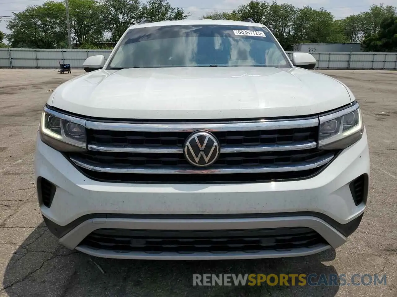 5 Photograph of a damaged car 1V2HR2CA2MC539957 VOLKSWAGEN ATLAS 2021