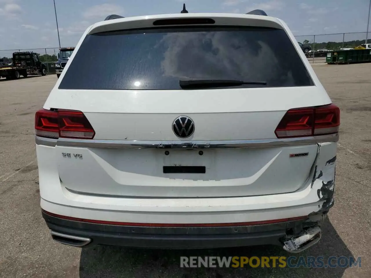 6 Photograph of a damaged car 1V2HR2CA2MC539957 VOLKSWAGEN ATLAS 2021