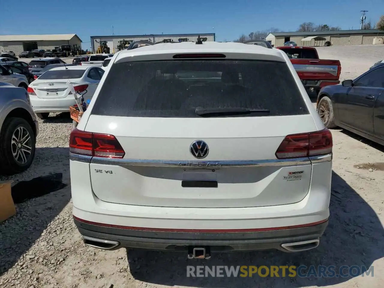 6 Photograph of a damaged car 1V2HR2CA3MC503078 VOLKSWAGEN ATLAS 2021
