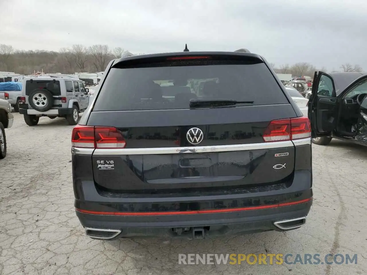 6 Photograph of a damaged car 1V2HR2CA3MC506689 VOLKSWAGEN ATLAS 2021