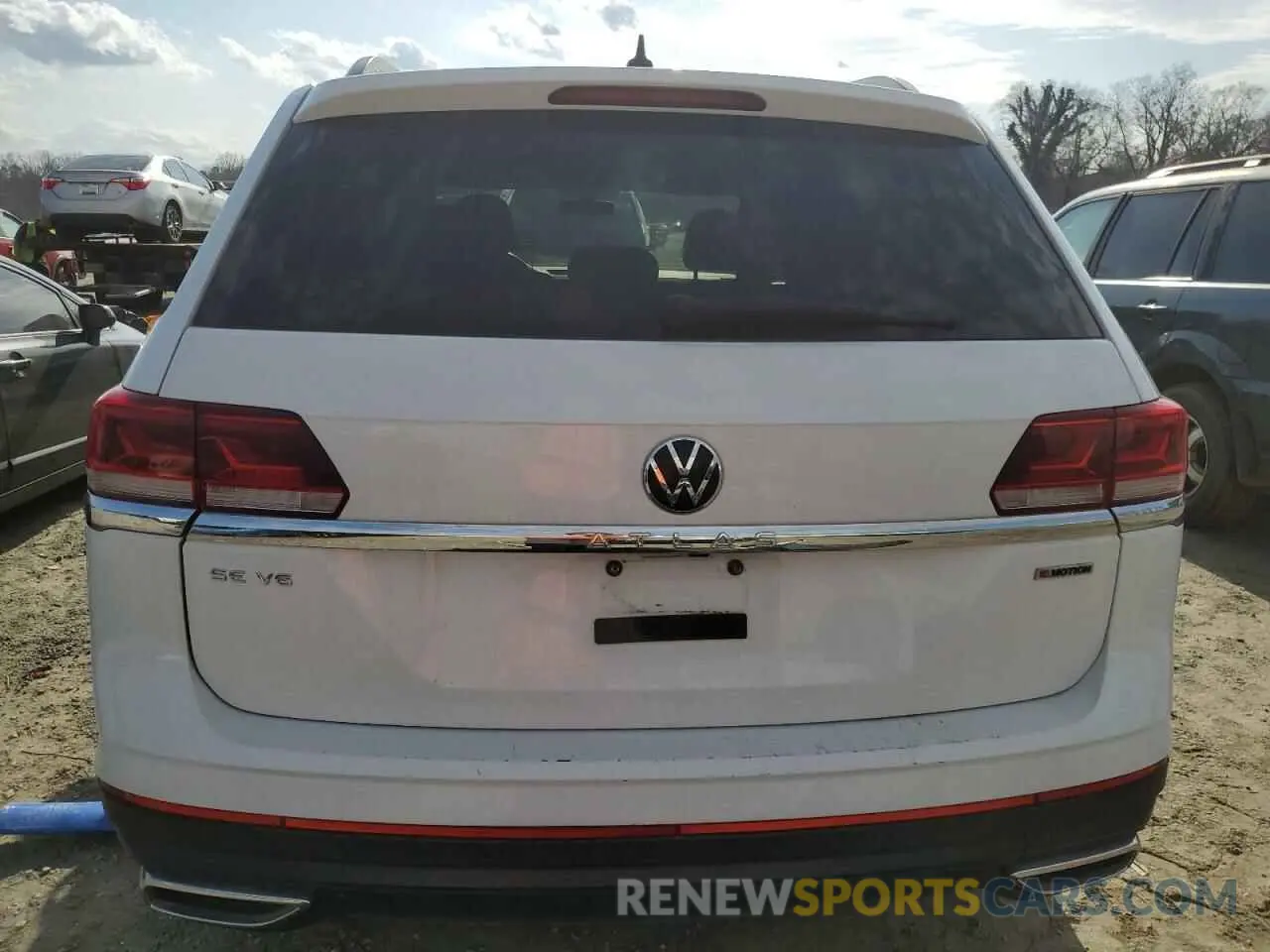 6 Photograph of a damaged car 1V2HR2CA3MC550966 VOLKSWAGEN ATLAS 2021