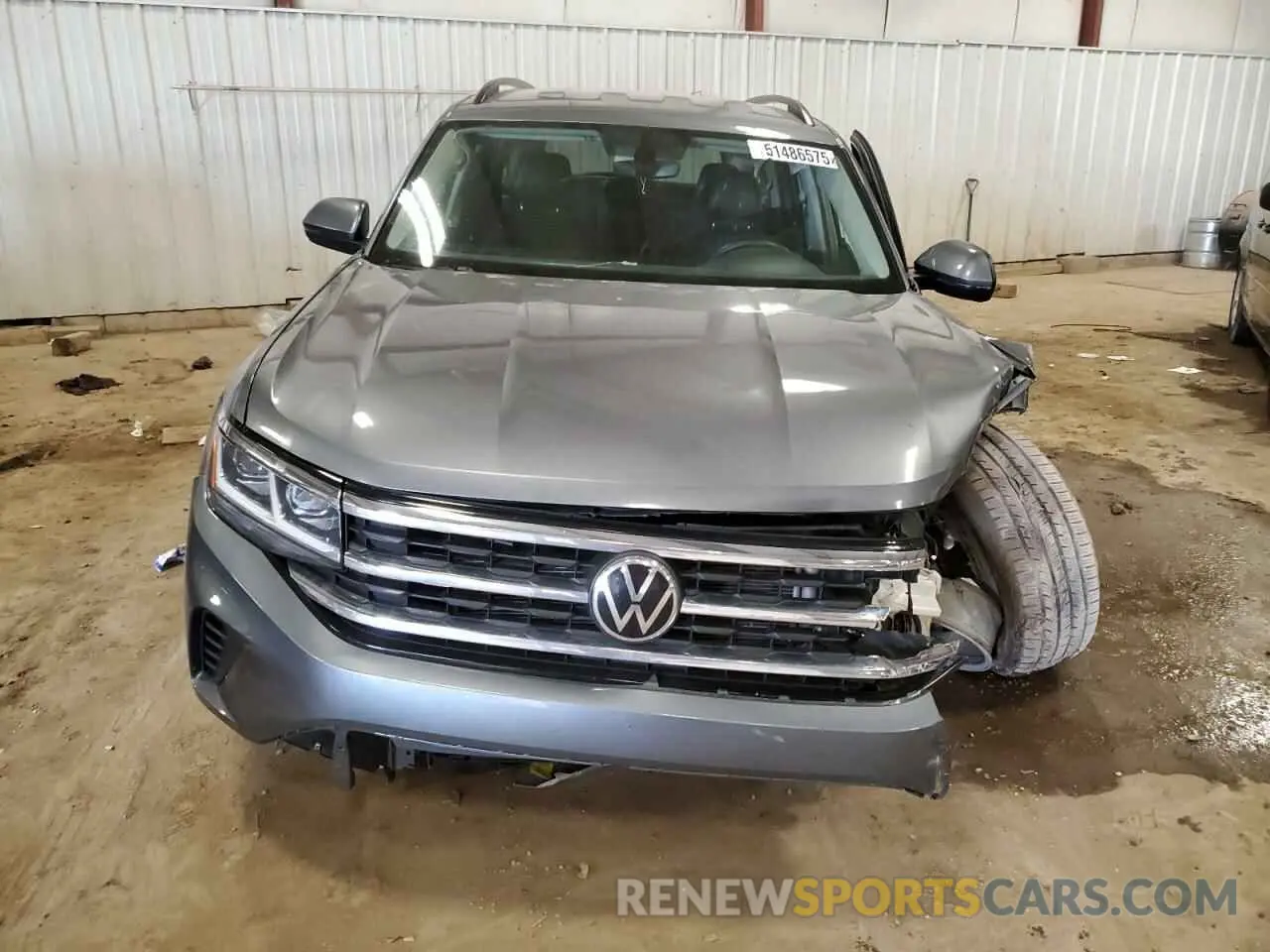 5 Photograph of a damaged car 1V2HR2CA3MC552023 VOLKSWAGEN ATLAS 2021
