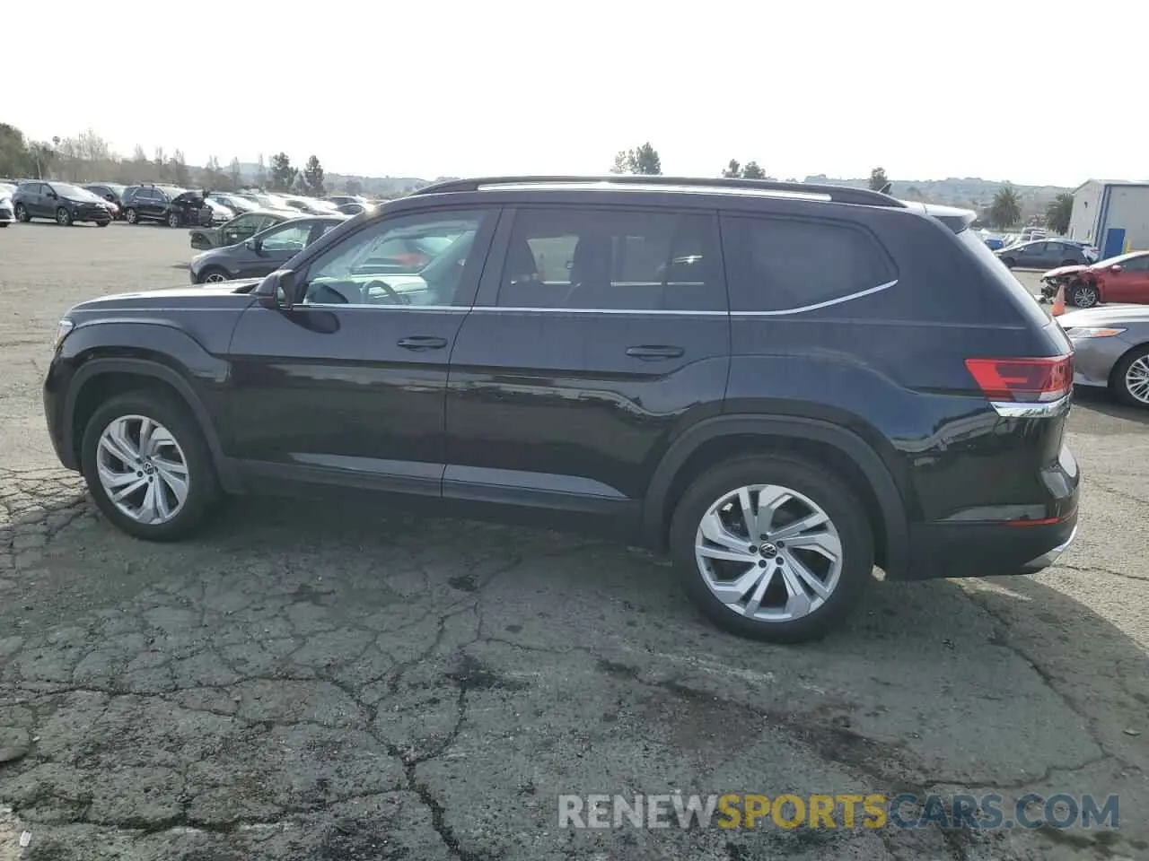 2 Photograph of a damaged car 1V2HR2CA4MC501324 VOLKSWAGEN ATLAS 2021