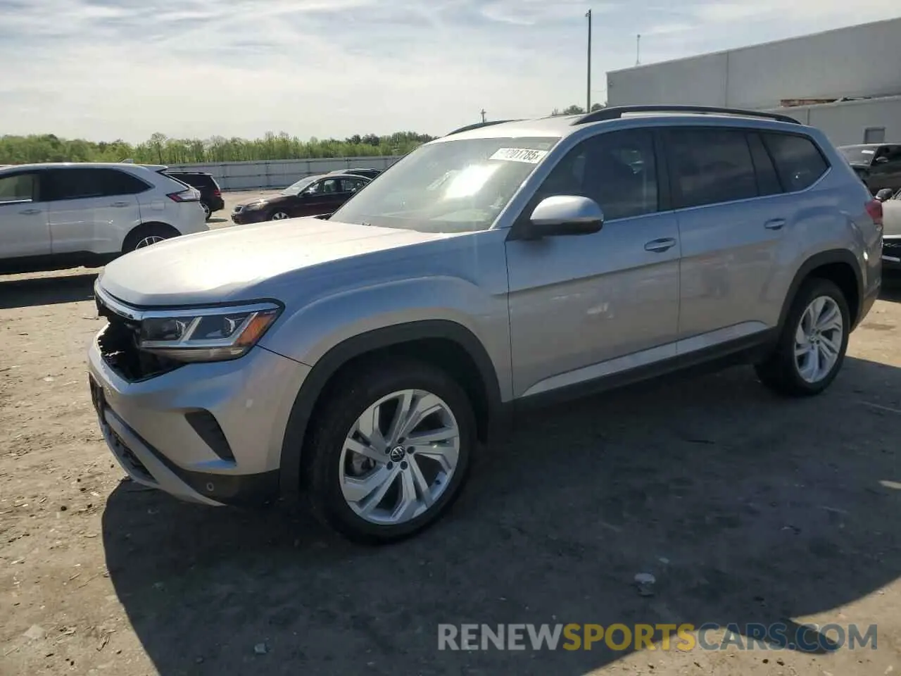 1 Photograph of a damaged car 1V2HR2CA4MC553861 VOLKSWAGEN ATLAS 2021