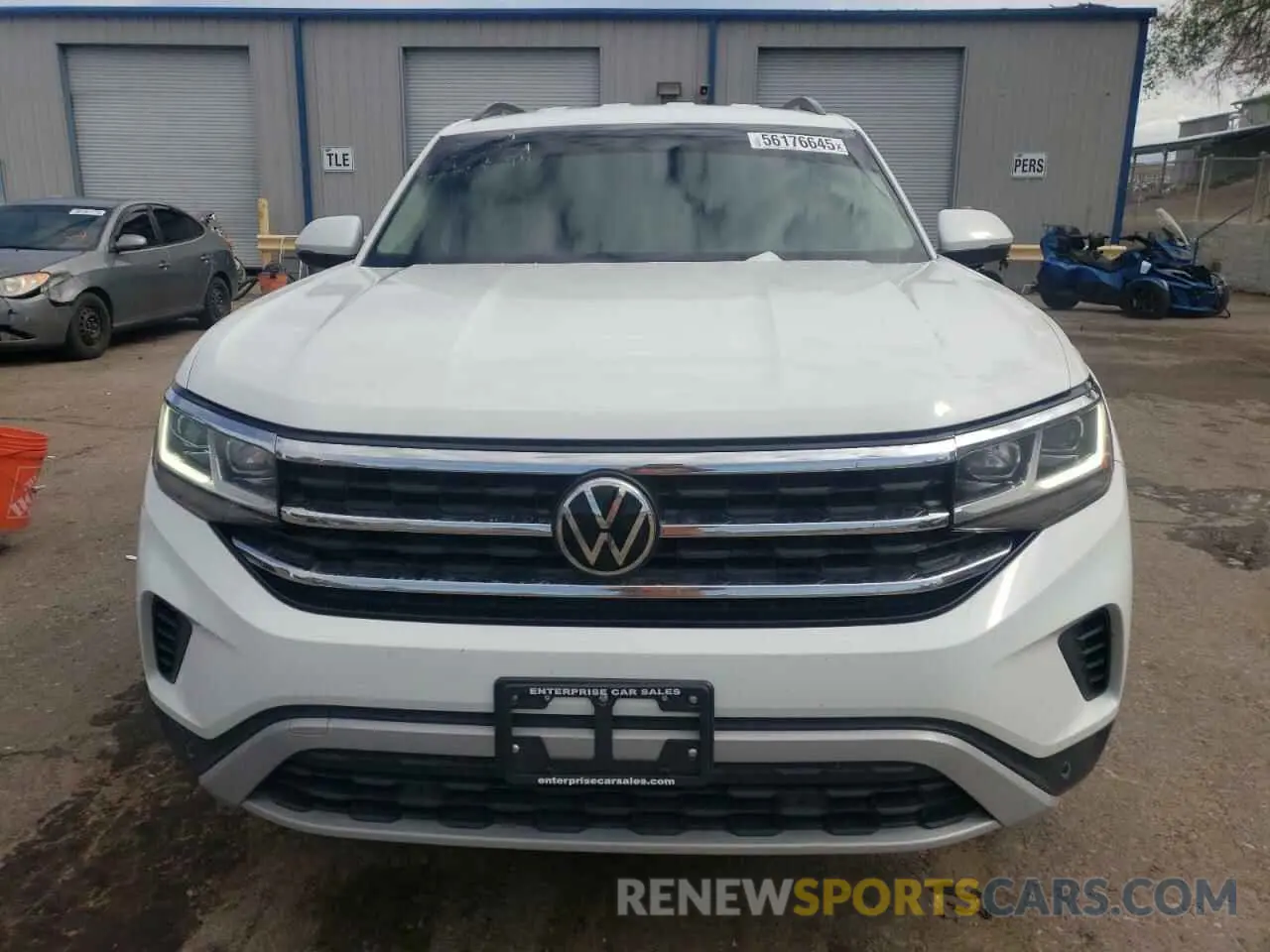 5 Photograph of a damaged car 1V2HR2CA4MC583846 VOLKSWAGEN ATLAS 2021