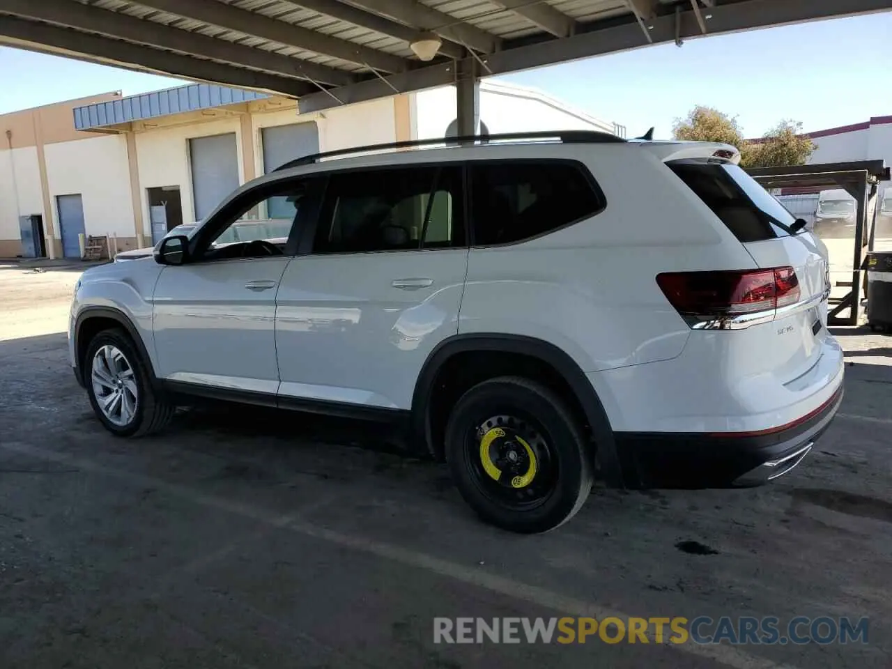 2 Photograph of a damaged car 1V2HR2CA6MC549343 VOLKSWAGEN ATLAS 2021
