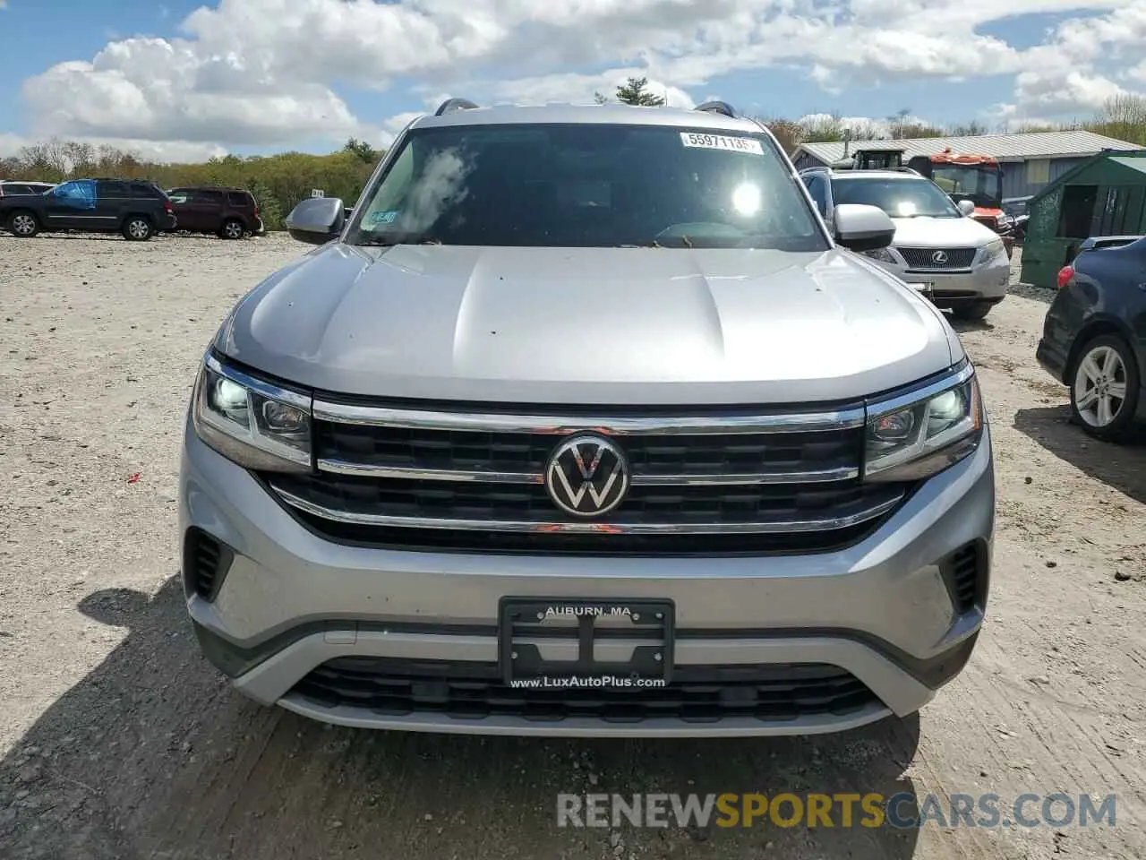 5 Photograph of a damaged car 1V2HR2CA6MC578695 VOLKSWAGEN ATLAS 2021
