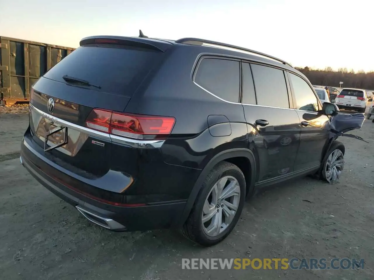 3 Photograph of a damaged car 1V2HR2CA6MC608696 VOLKSWAGEN ATLAS 2021