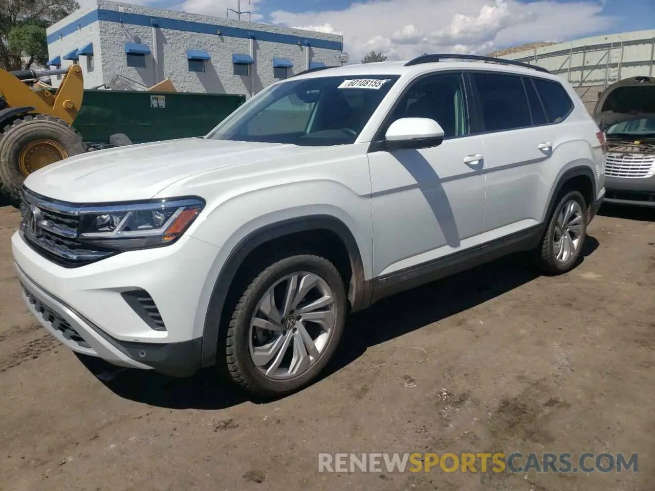 1 Photograph of a damaged car 1V2HR2CA9MC610541 VOLKSWAGEN ATLAS 2021