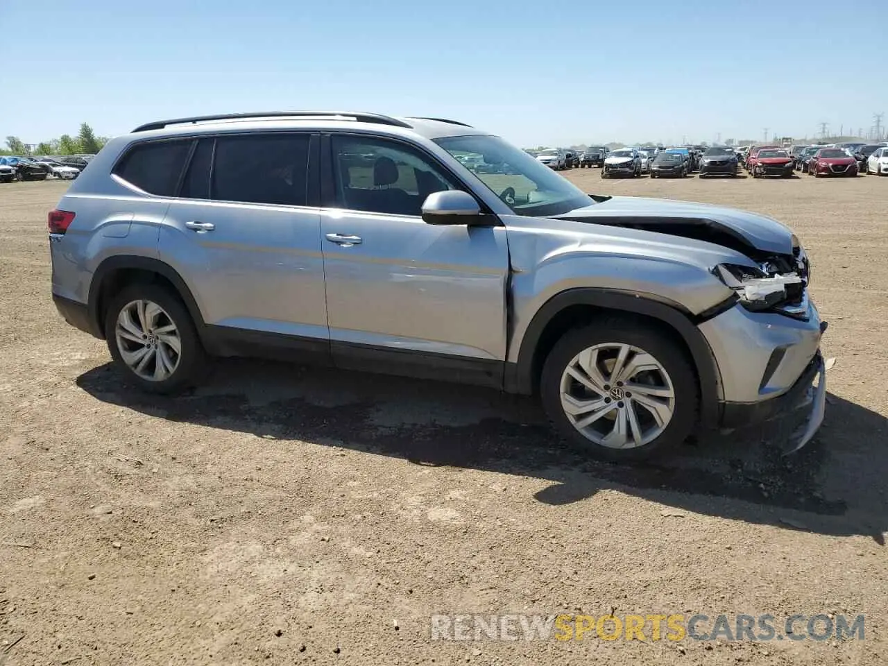 4 Photograph of a damaged car 1V2HR2CAXMC514837 VOLKSWAGEN ATLAS 2021