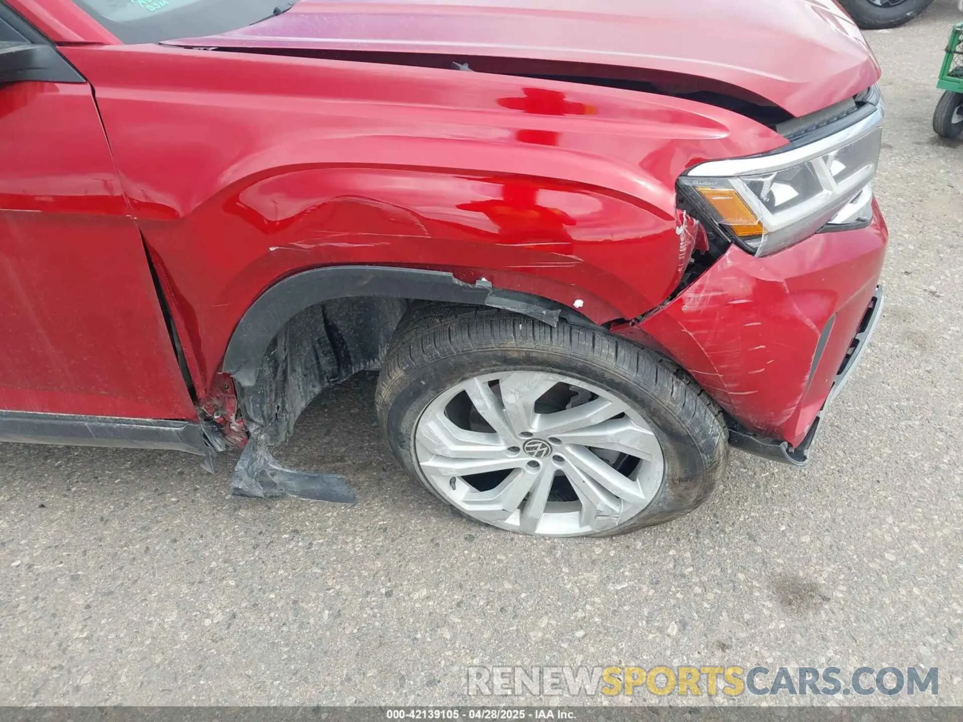 6 Photograph of a damaged car 1V2HR2CAXMC574861 VOLKSWAGEN ATLAS 2021