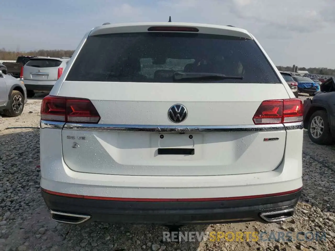 6 Photograph of a damaged car 1V2HR2CAXMC583950 VOLKSWAGEN ATLAS 2021