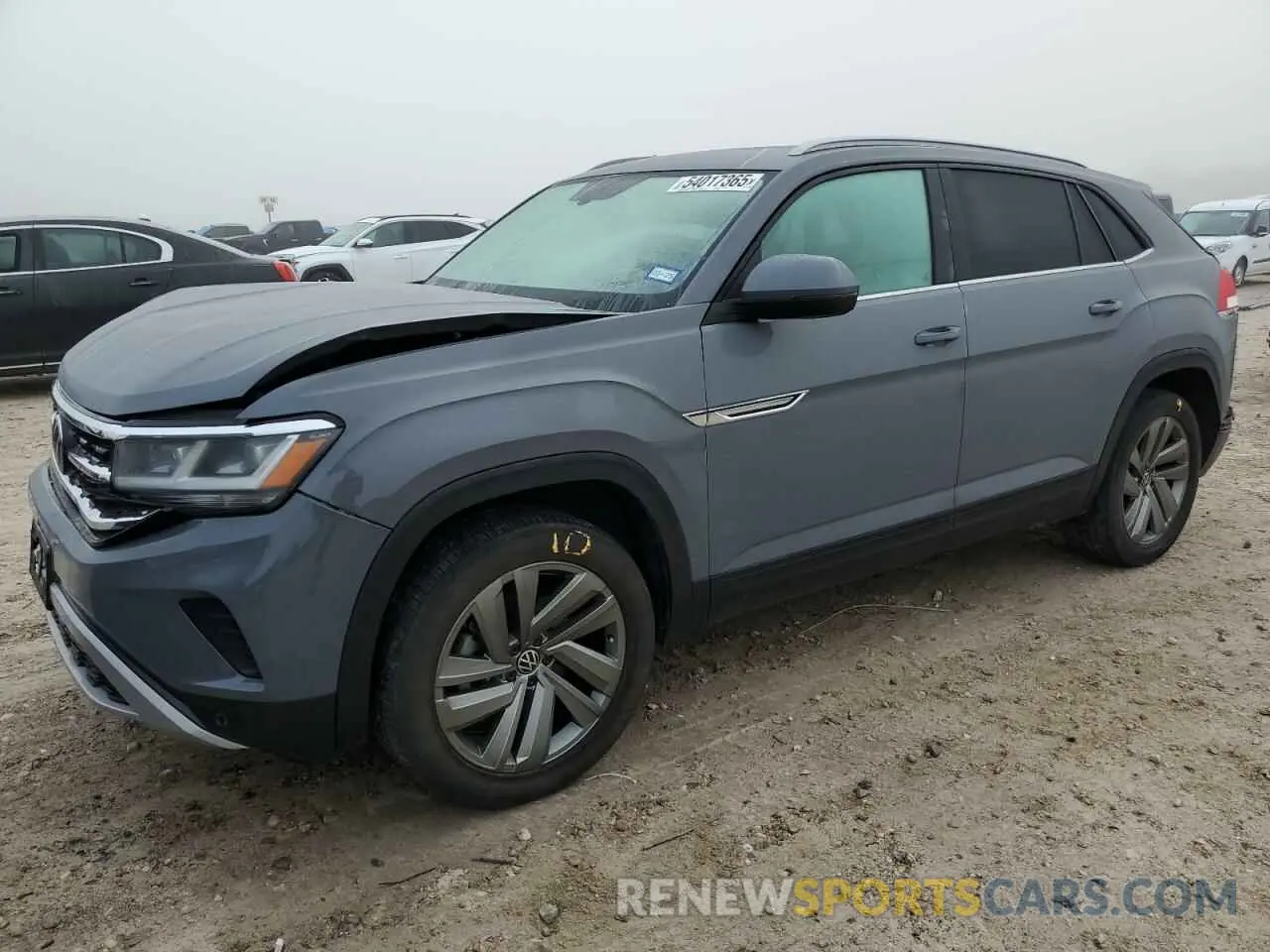 1 Photograph of a damaged car 1V2JE2CA3MC214375 VOLKSWAGEN ATLAS 2021