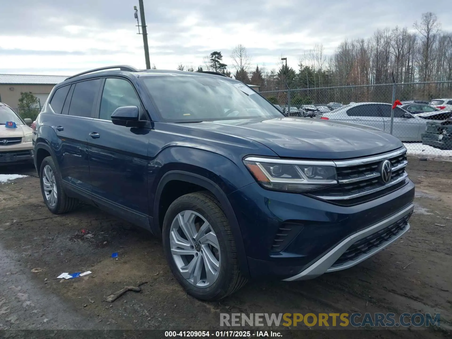 1 Photograph of a damaged car 1V2JP2CA1MC548186 VOLKSWAGEN ATLAS 2021