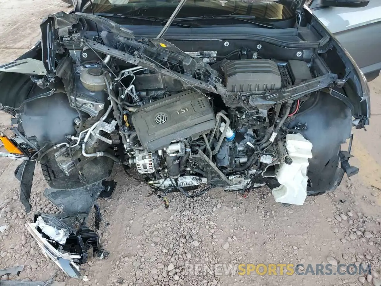 13 Photograph of a damaged car 1V2JP2CA3MC522186 VOLKSWAGEN ATLAS 2021