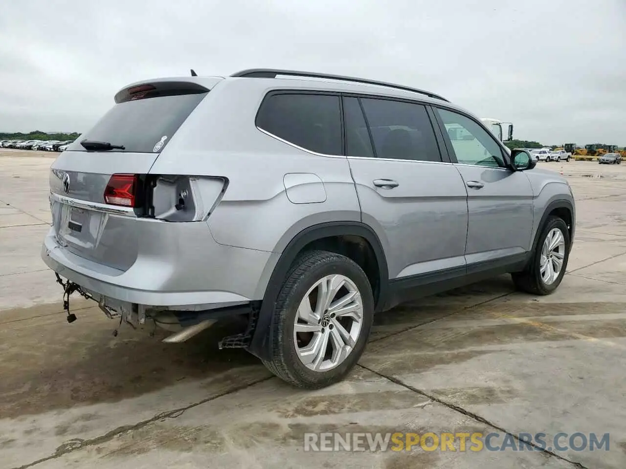 3 Photograph of a damaged car 1V2JR2CA0MC506019 VOLKSWAGEN ATLAS 2021