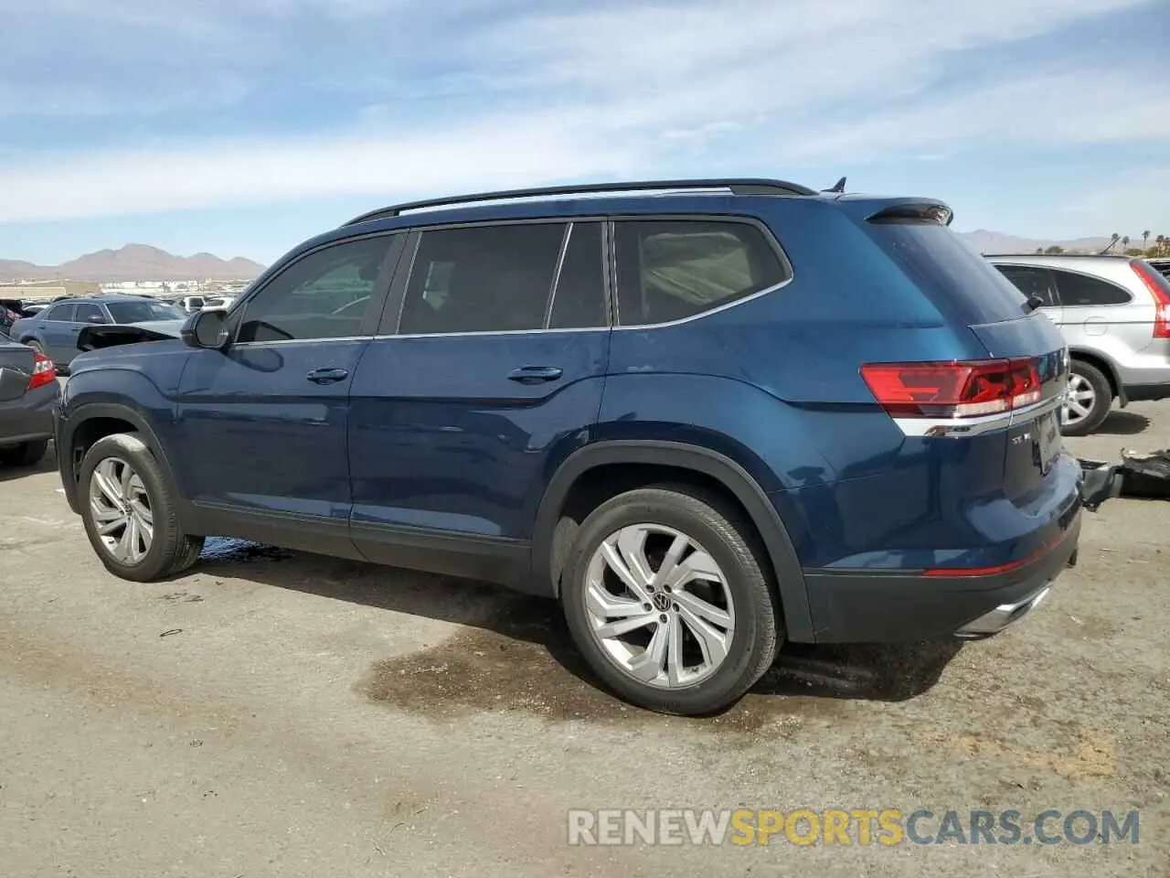 2 Photograph of a damaged car 1V2JR2CA2MC511268 VOLKSWAGEN ATLAS 2021