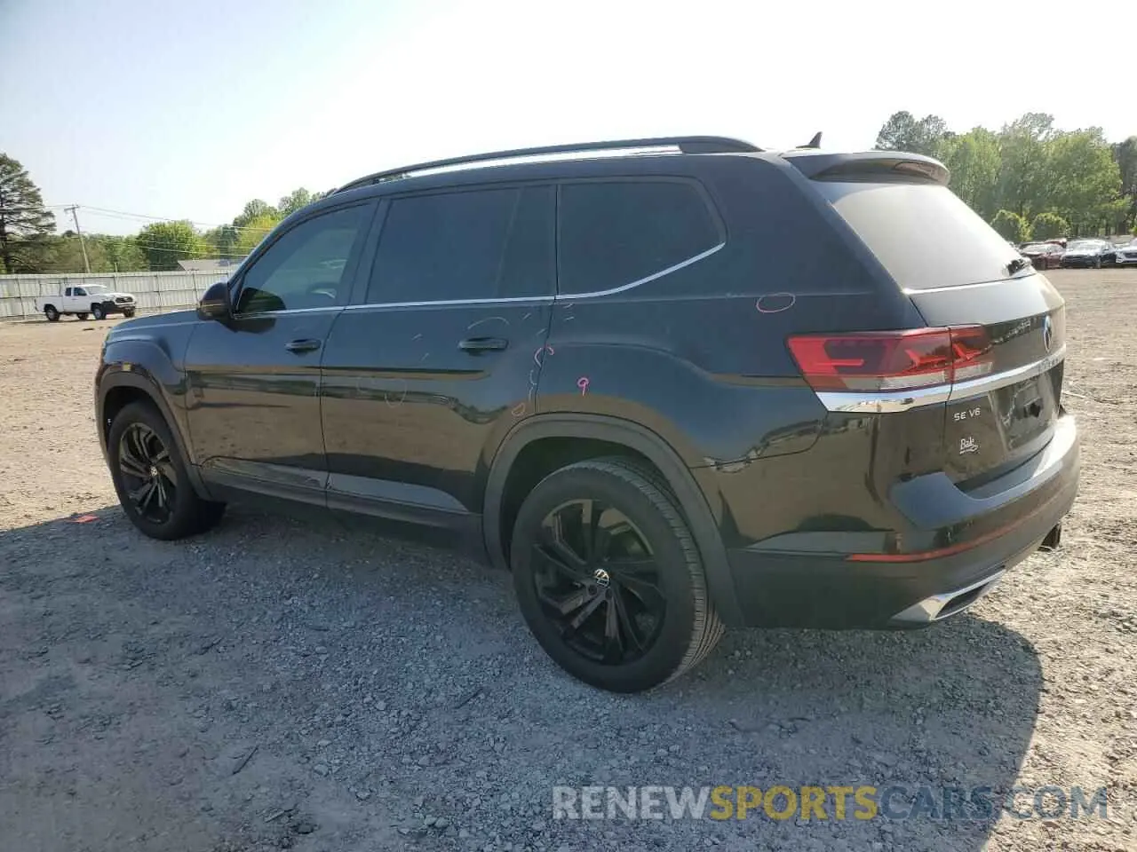 2 Photograph of a damaged car 1V2JR2CA2MC555416 VOLKSWAGEN ATLAS 2021
