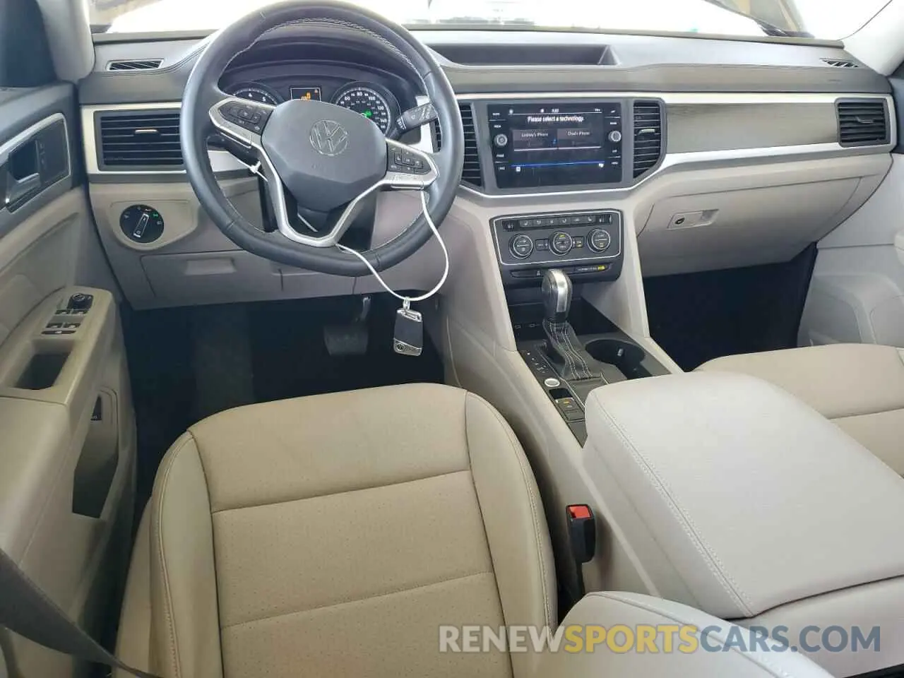 8 Photograph of a damaged car 1V2JR2CA4MC542604 VOLKSWAGEN ATLAS 2021