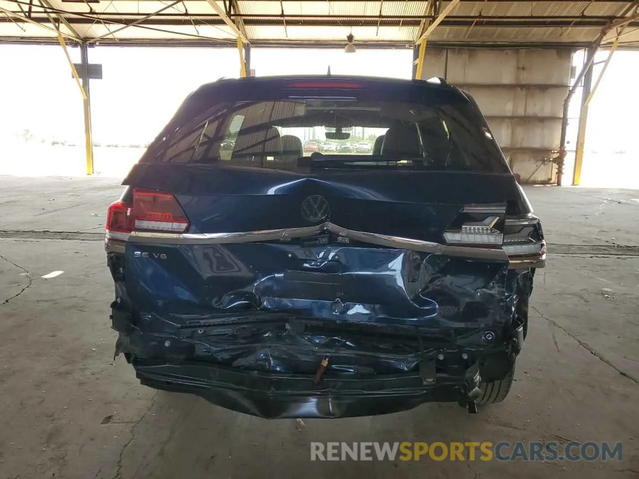 6 Photograph of a damaged car 1V2JR2CA4MC598266 VOLKSWAGEN ATLAS 2021