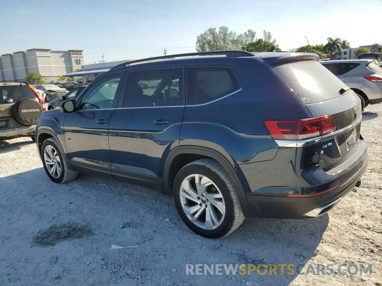 2 Photograph of a damaged car 1V2JR2CA7MC517695 VOLKSWAGEN ATLAS 2021