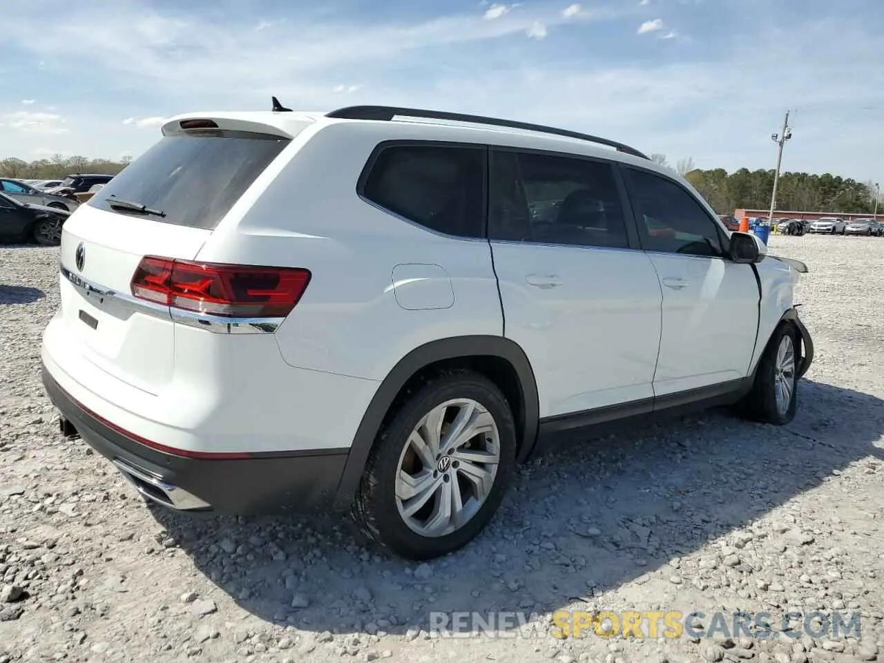 3 Photograph of a damaged car 1V2JR2CA8MC561267 VOLKSWAGEN ATLAS 2021