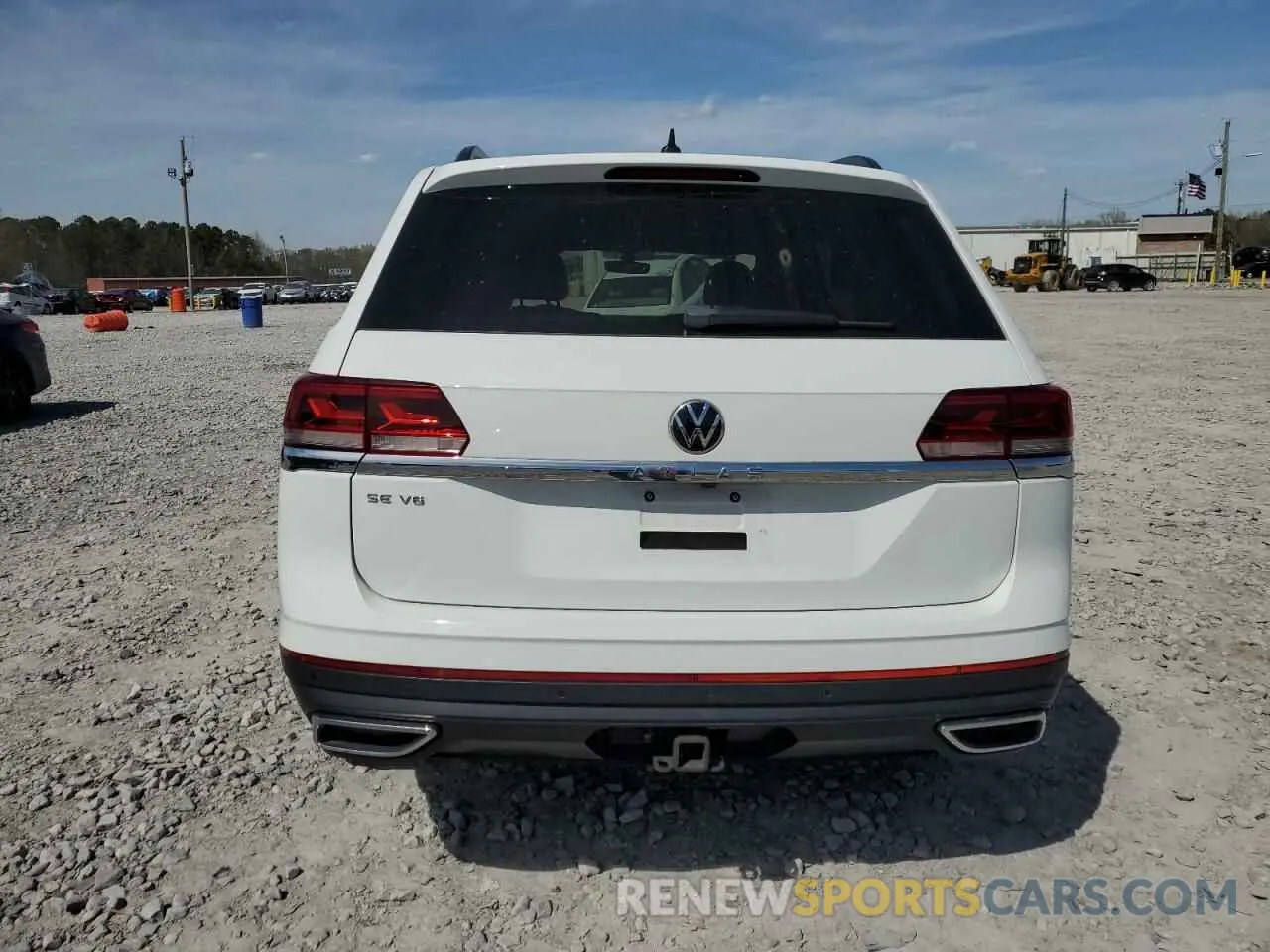 6 Photograph of a damaged car 1V2JR2CA8MC561267 VOLKSWAGEN ATLAS 2021