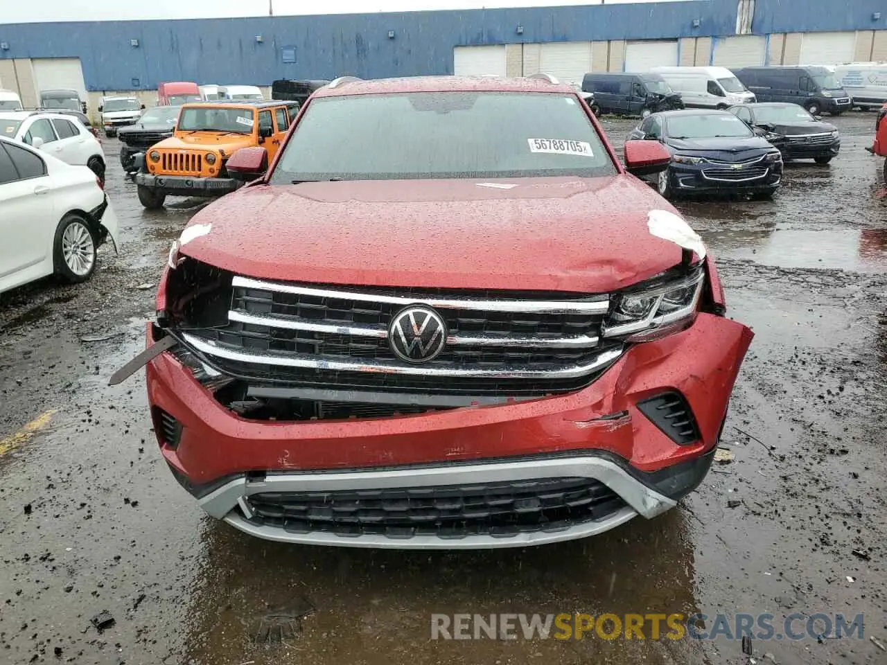 5 Photograph of a damaged car 1V2KC2CA3MC204438 VOLKSWAGEN ATLAS 2021