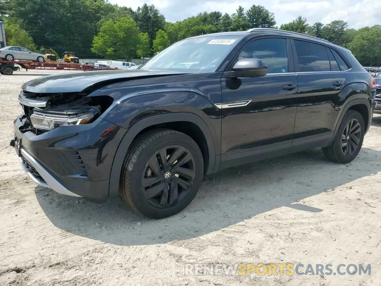 1 Photograph of a damaged car 1V2KE2CA0MC235642 VOLKSWAGEN ATLAS 2021