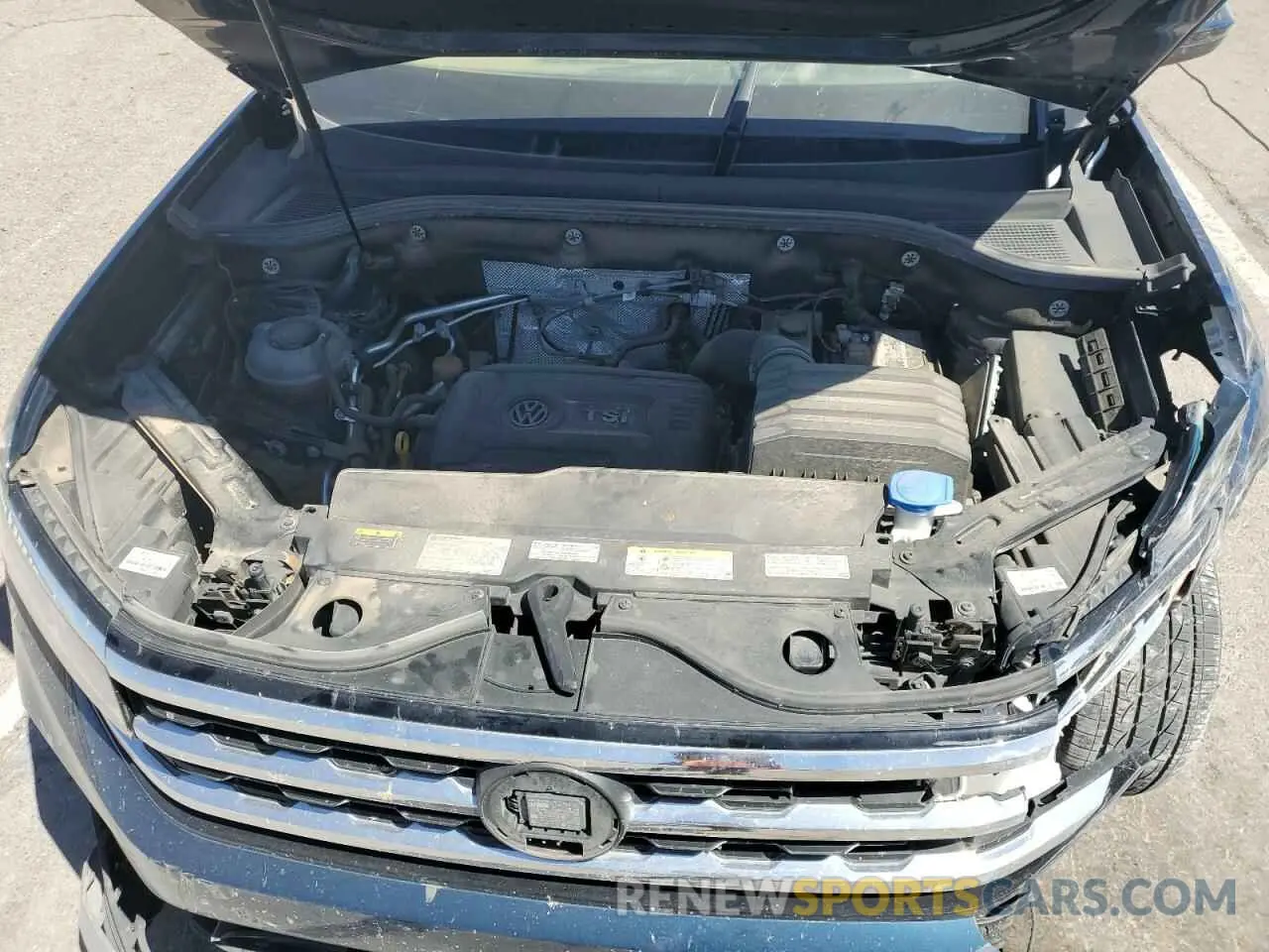 13 Photograph of a damaged car 1V2KP2CA0MC556560 VOLKSWAGEN ATLAS 2021