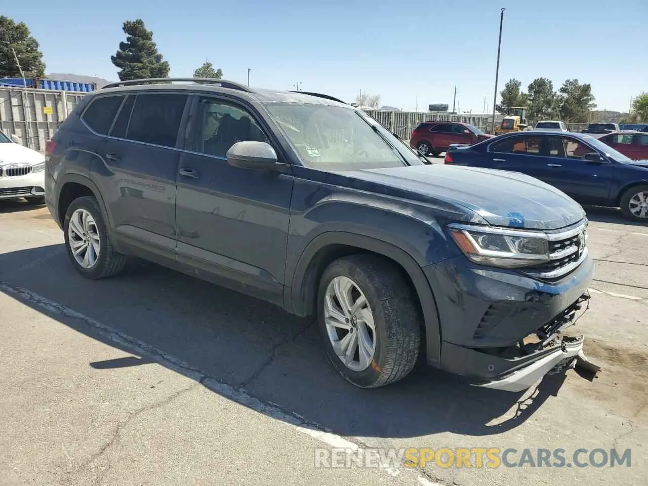 4 Photograph of a damaged car 1V2KP2CA0MC556560 VOLKSWAGEN ATLAS 2021