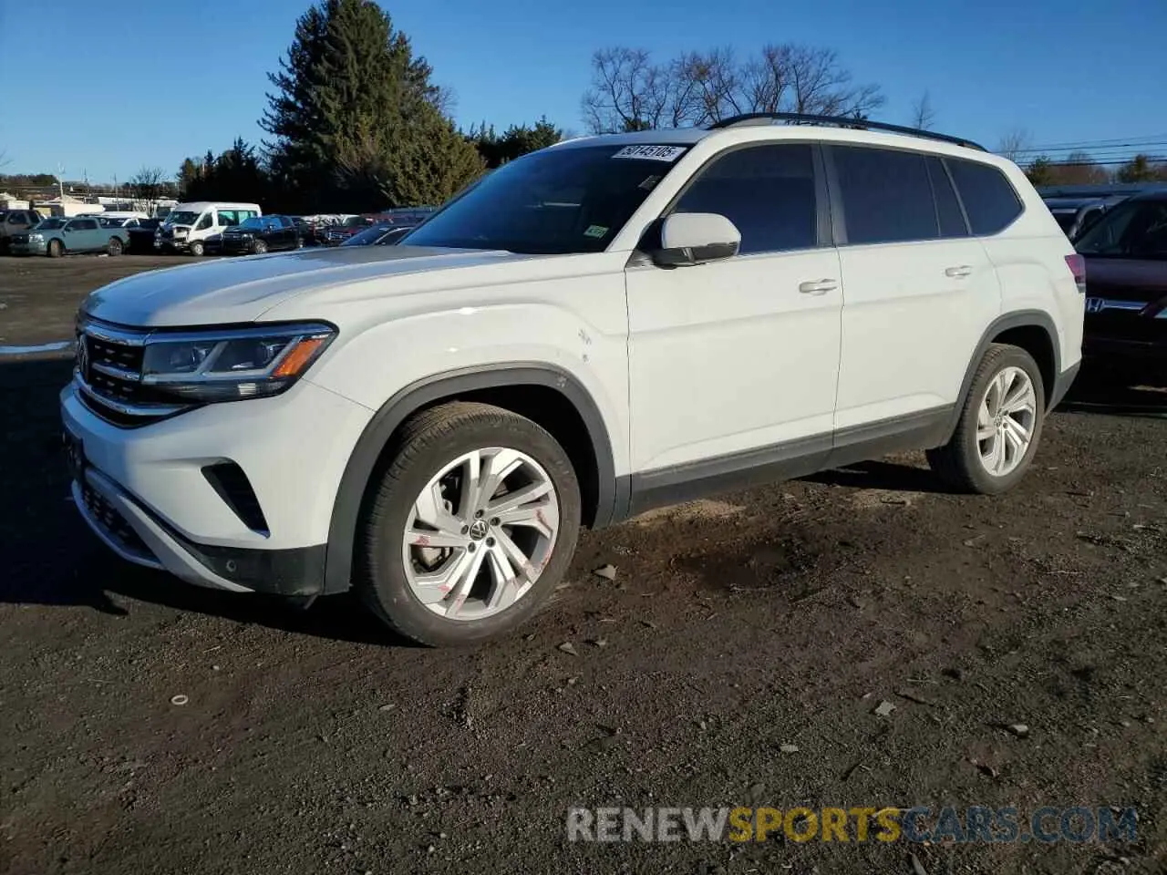 1 Photograph of a damaged car 1V2KP2CA2MC546094 VOLKSWAGEN ATLAS 2021