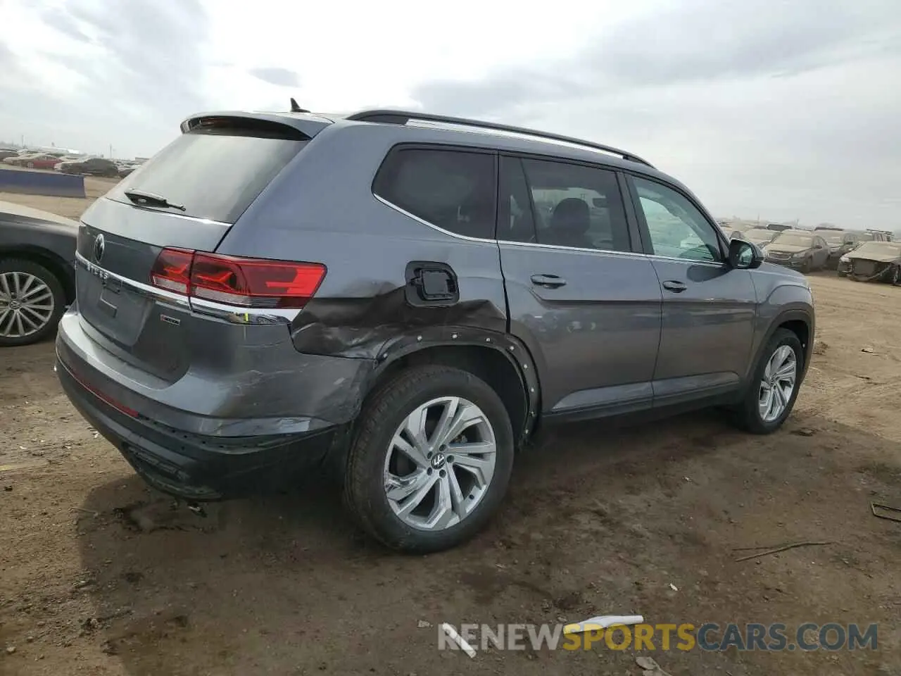 3 Photograph of a damaged car 1V2KP2CA6MC544056 VOLKSWAGEN ATLAS 2021